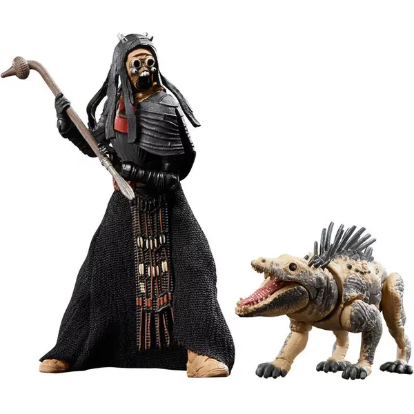 Figurine Hasbro Star Wars The Book Of Boba Fett Tusken Warrior & Massiff-image