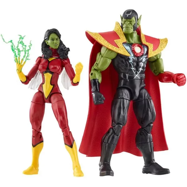 Figurine Skrull Queen & Super-Skrull Hasbro Avengers: Beyond Earth's Mightiest Marvel Legends-image