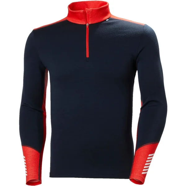 Camiseta interior de lana merino 1/2 cremallera Helly Hansen Lifa