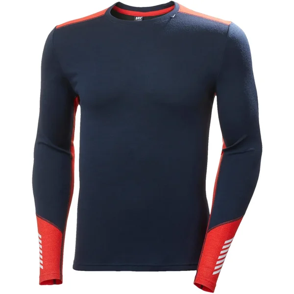 Maglia termica in lana merino con girocollo Helly Hansen Lifa