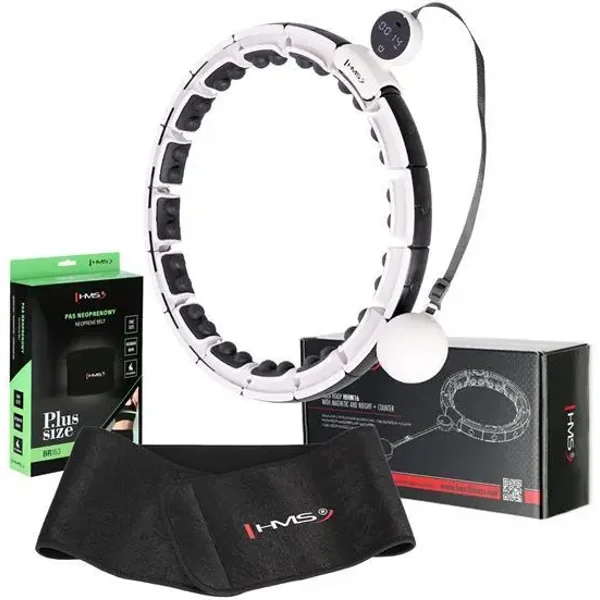 Magnetische hula hoop set met zwaartekrachtbal en tailleondersteuning voor vrouwen HMS HHM16
