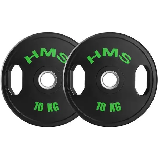 Disco Per Sollevamento Pesi Rivestito In Gomma HMS TOG10 Olimpijski-image