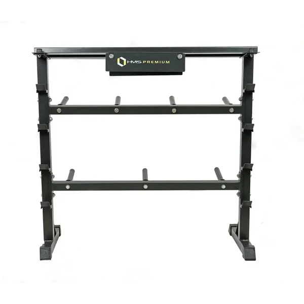 Support de barre avec haltère musculation HMS STR12 Premium