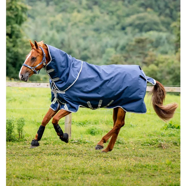 Couverture D'extéRieur Pour Cheval Avec Couvre-Cou Horseware Amigo 1200D Plus Turnout 0G-image