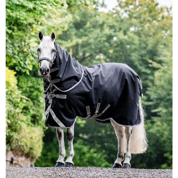 Couverture D'extéRieur Pour Cheval Avec Couvre-Cou Horseware Amigo 1200D Plus 400G-image