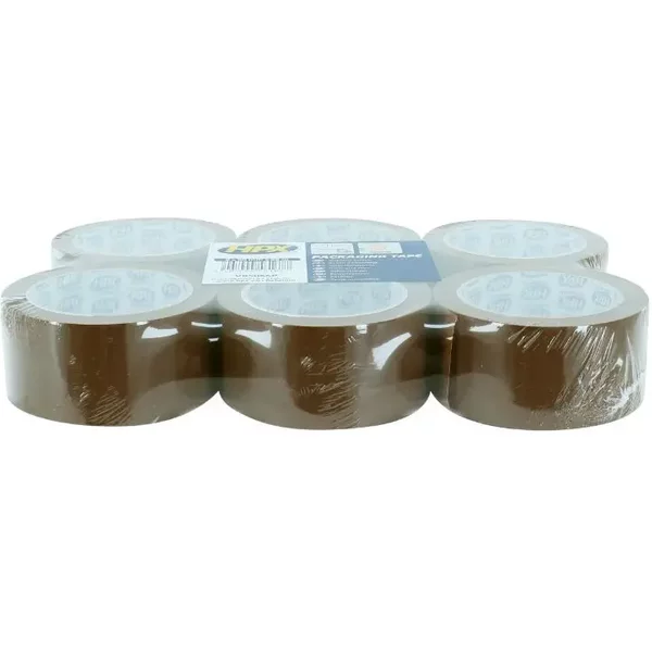 Lot De 6 Rouleaux De Ruban Adhesif Emballage HPX-image