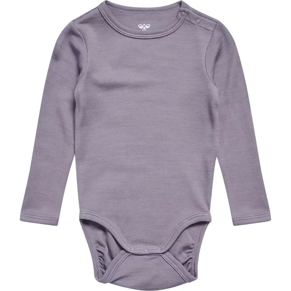 Baby-Body mit langen Ärmeln Hummel Solid