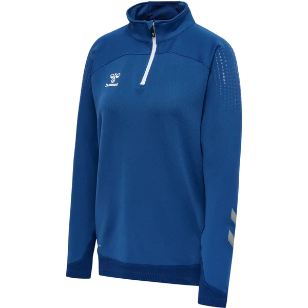 Trainingsjacke mit halbem Reißverschluss Damen Hummel Lead