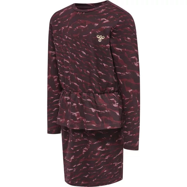 Kleid Mit Langen ÄRmeln, MäDchen Hummel Didde-image
