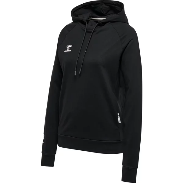 Baumwoll-Sweatshirt mit Kapuze, Damen Hummel Move Grid