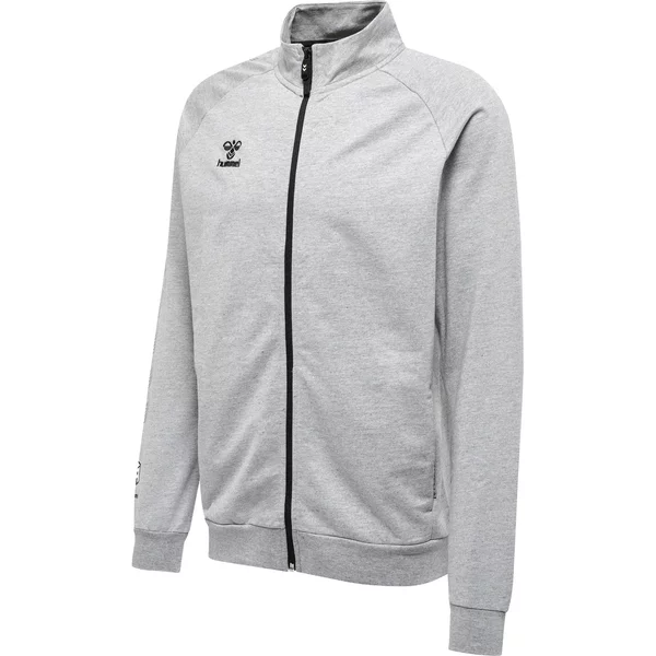 Veste de survêtement zippée en coton Hummel Move Grid