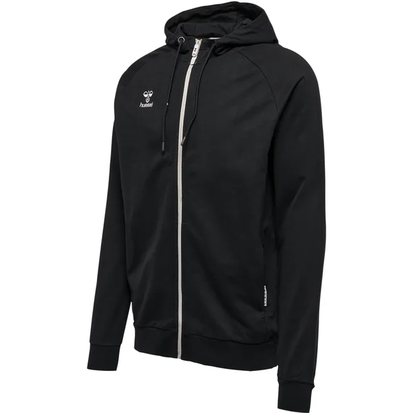 Sweatshirt mit Kapuze und Reißverschluss aus Baumwolle, Damen Hummel Move Grid