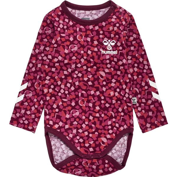 Langarmbody FüR MäDchen. Hummel Confetti-image