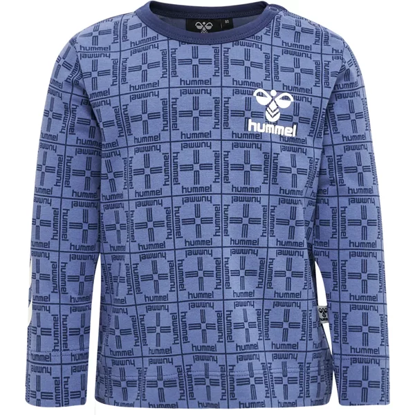 Langarmshirt für Baby Jungen Hummel Check