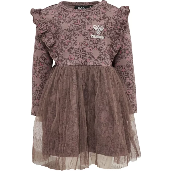 Kleid FüR Baby-MäDchen Mit Langen ÄRmeln Hummel Fia-image