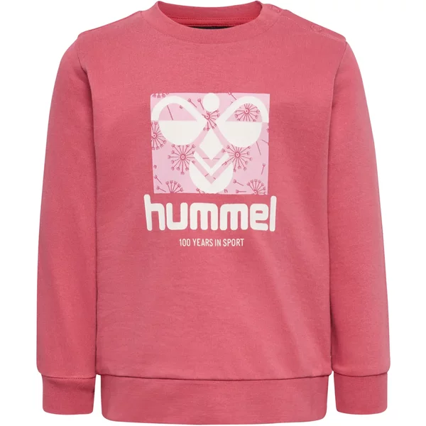 Sweatshirt bébé fille Hummel Lime