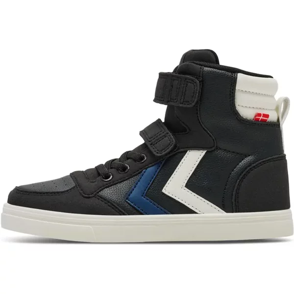 Baskets cuir enfant Hummel Slimmer Stadil High