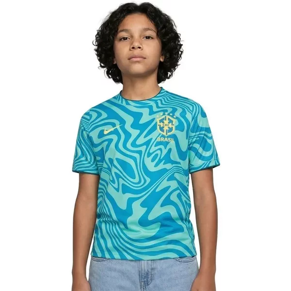 Maillot Prematch Enfant BréSil Coupe Du Monde 2026-image