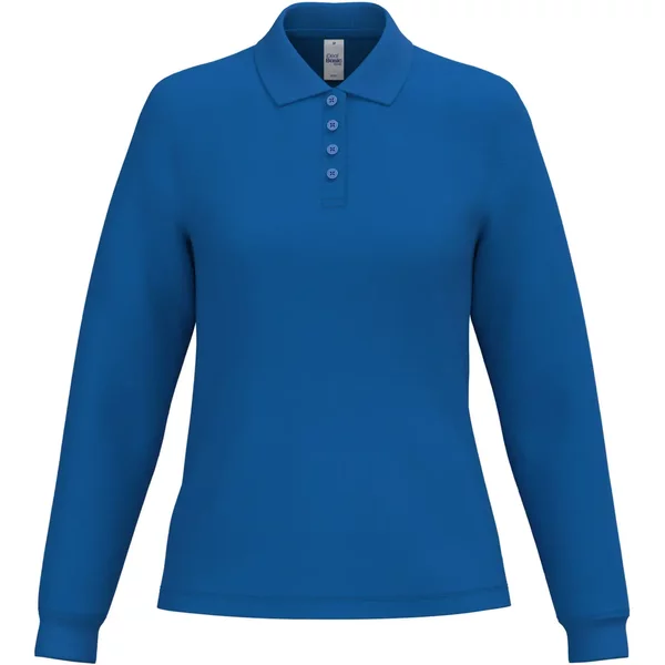 Polo-Shirt, langarm, Damen iDeal Basic Brand