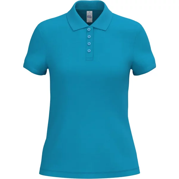 Piqué-Poloshirt, Damen iDeal Basic Brand