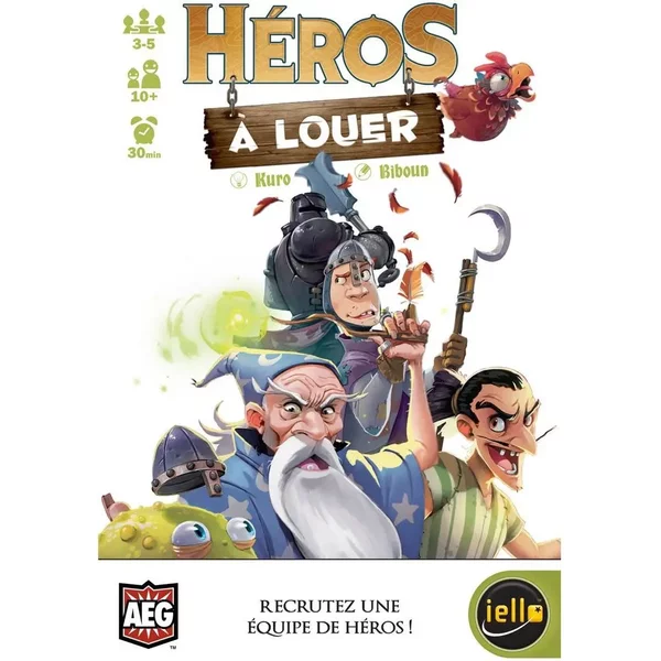 Jeux De SociéTé Iello Mini Games - HéRos à Louer-image