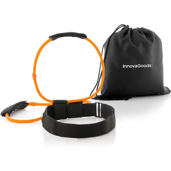 Cintura Con Bande Di Resistenza Per I Glutei E Guida Agli Esercizi Innovagoods Bootrainer-image