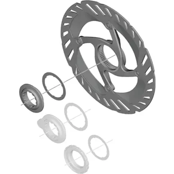 Bremsscheibe Mit Sperrring Innenverzahnung Shimano RT-CL800 Center Lock Ice Technoligies Freeza-image