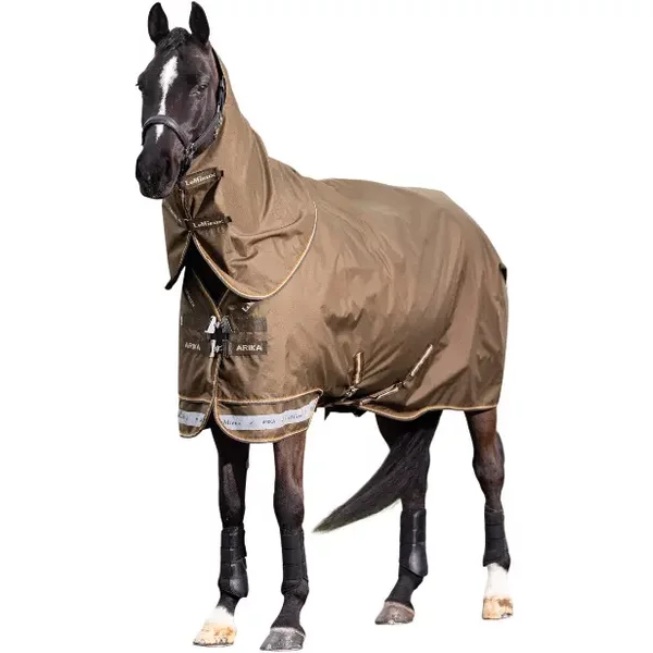 Couverture D'extéRieur Pour Cheval ImperméAble Avec Couvre-Cou LeMieux Arika Ripstop 200G-image