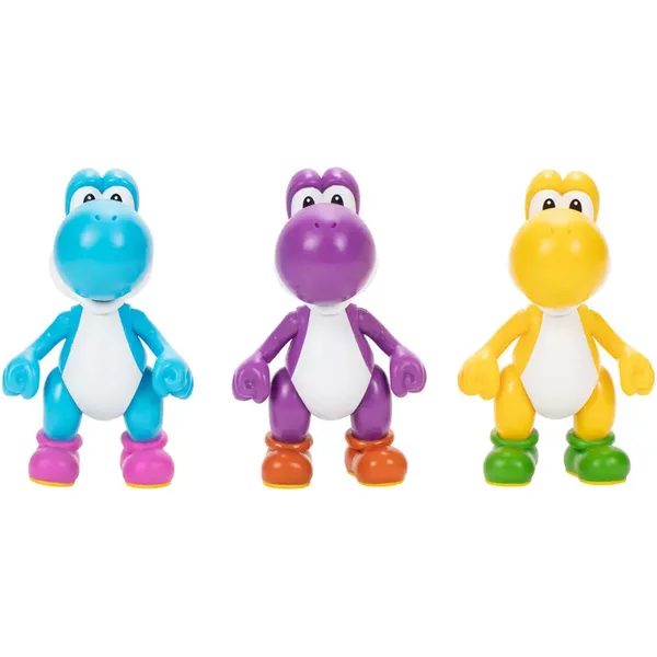 Figurine Jakks Pacific Super Mario Bros Yoshi (X3)-image