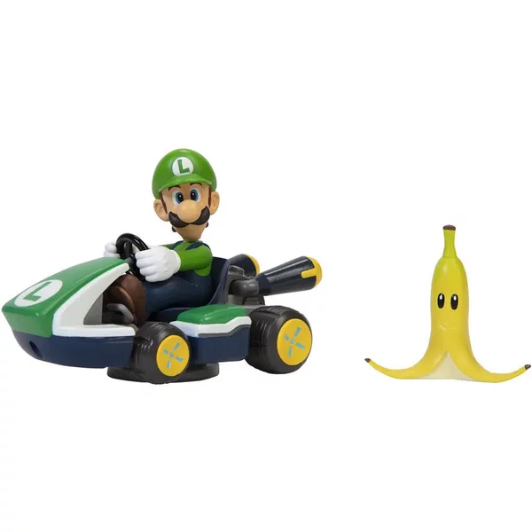 Figurine Jakks Pacific Mario Kart Spinout Luigi Kart-image