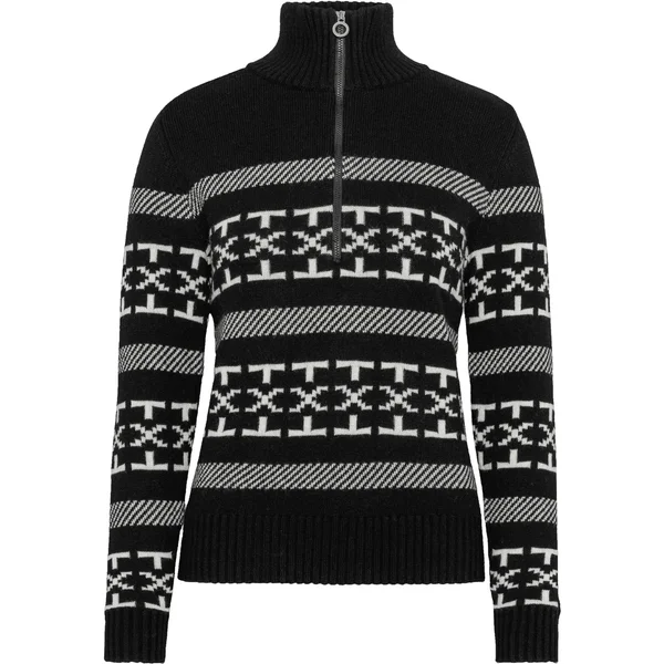 Women's 1/2 zip sweater Johaug Dalsbygda Woolmix