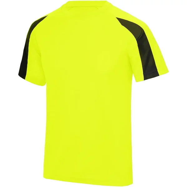 Kontrastiertes Sport-T-Shirt Just Cool