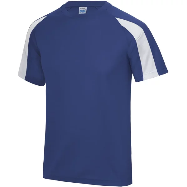 Kontrastiertes Sport-T-Shirt Just Cool