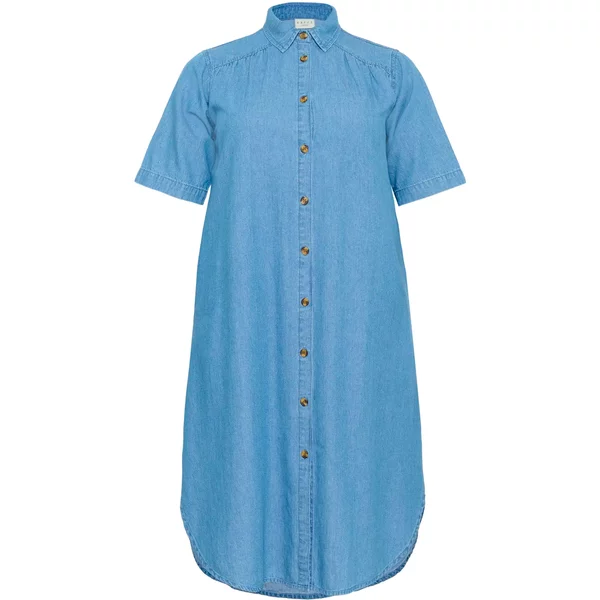 Hemdkleid Damen Kaffe Curve Kclouisa-image