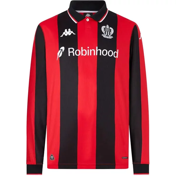 Maglia Casalinga A Maniche Lunghe OGC Nice 2025/26-image