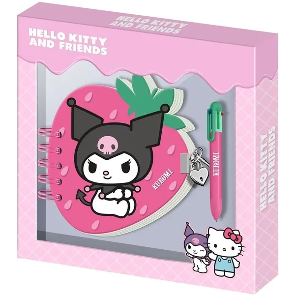 Tagebuch Karactermania Hello Kitty And Friends Kuromi Strawberry-image