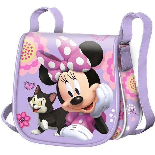 Sac BandoulièRe Avec Scratch Fille Karactermania Disney Minnie-image