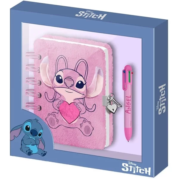 Journal Intime Und Stift Karactermania Disney Stitch Disney Angel Heart-image