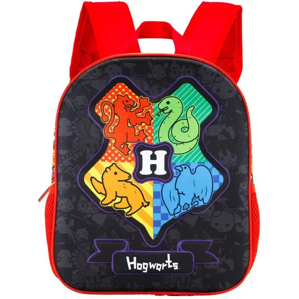 Sac à Dos Enfant Karactermania Harry Potter Hogwarts 3D-image