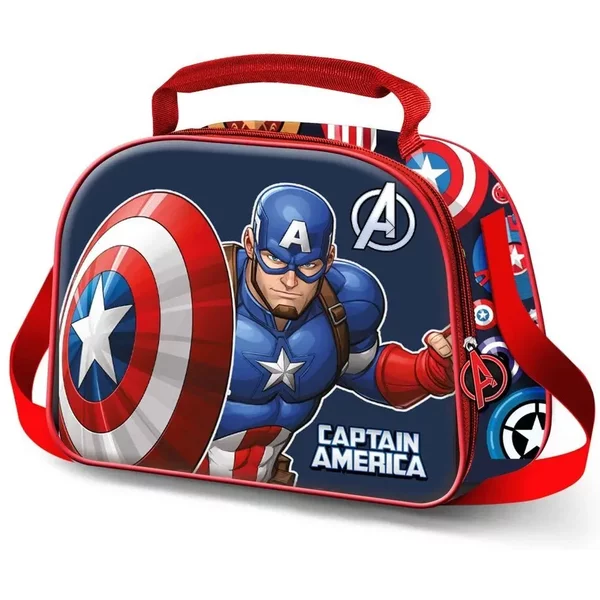 Lunch Box Enfant Karactermania Marvel Captain America Patriot 3D-image