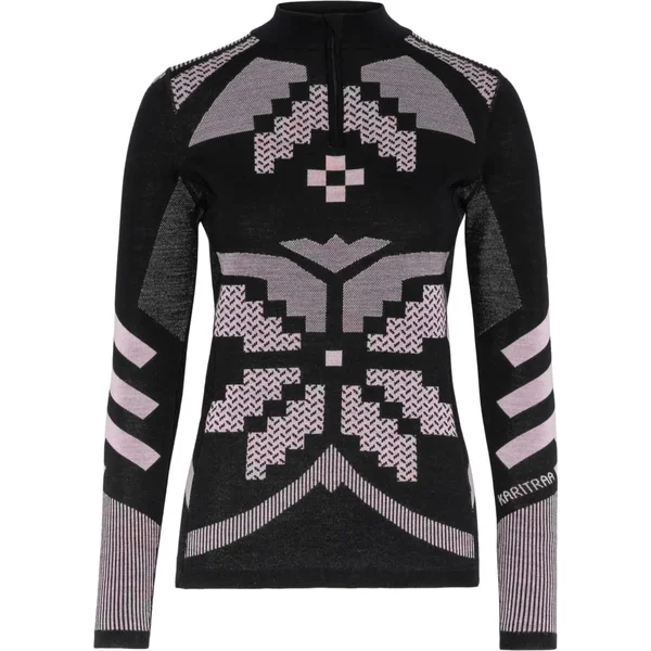 Sous maillot 1/2 zip manches longues femme Kari Traa Faith