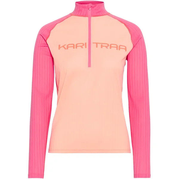 Sous maillot 1/2 zip manches longues femme Kari Traa Ella