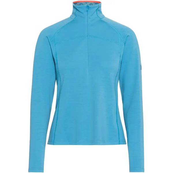 Damen Langarm-Demi-Zip-Trikot Kari Traa Nova