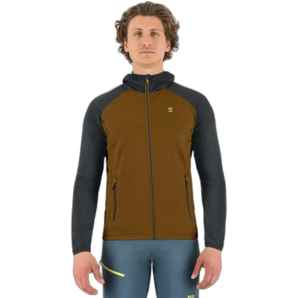 Pile con cappuccio a zip intera Karpos Ambrizzola