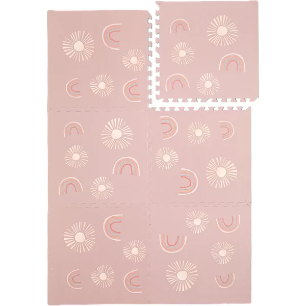Tapis De Jeu Puzzle BéBé Kidolo Arc En Ciel-image