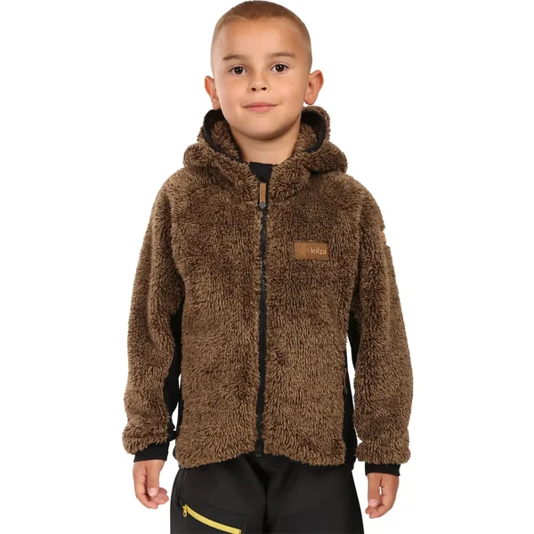 Sudadera con capucha de polar suave niño Kilpi Norka-JB