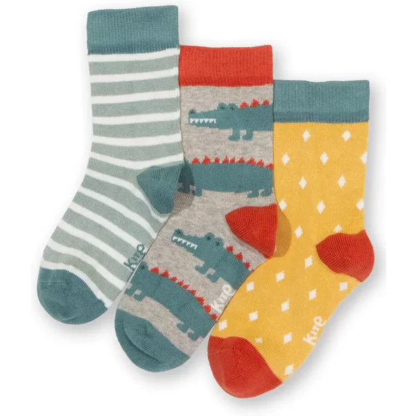 Socken FüR Kinder Kite Captain Croc (X3)-image