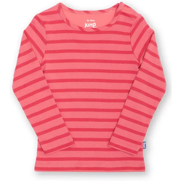 T-Shirt Manches Longues Fille Kite Rosey Posey Stipe-image