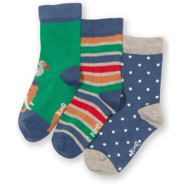 Baby-Socken Kite Woolly Mammoth (X3)-image