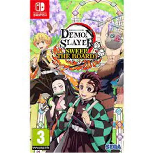 Jeux VidéO Koch Media Demon Slayer Kimetsu No Yaiba Sweep The Board! - Switch-image